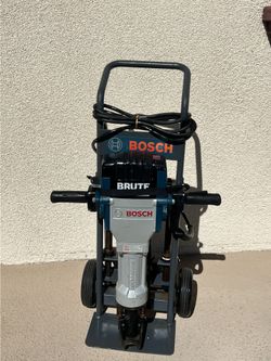Bosch Brute Turbo 15 Amp 1-1/8 in. Corded Concrete/Masonry Variable Speed Electric Hex Breaker Hammer