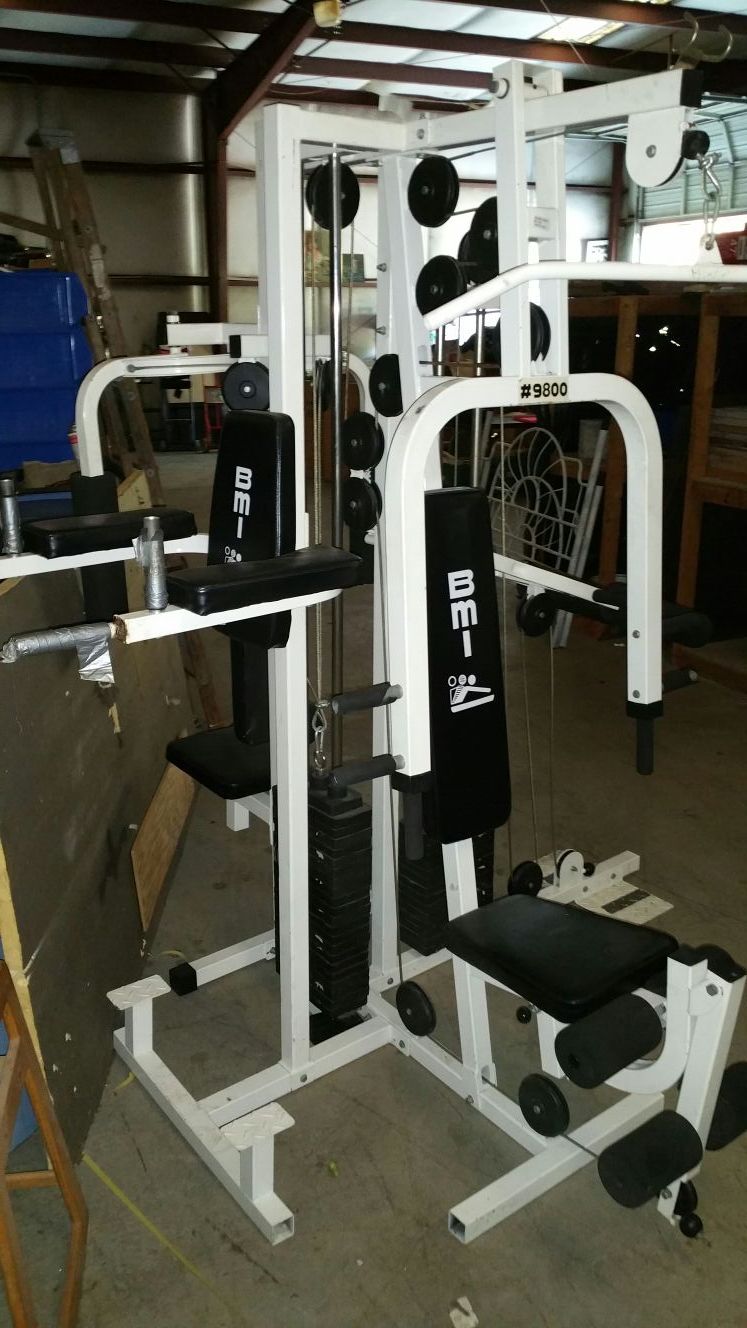 Home Gym BMI 9800 Weight Set Workout Equipment