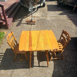 Kitchen Table and 2 Chairs