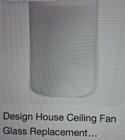 Ceiling fan glass replacement