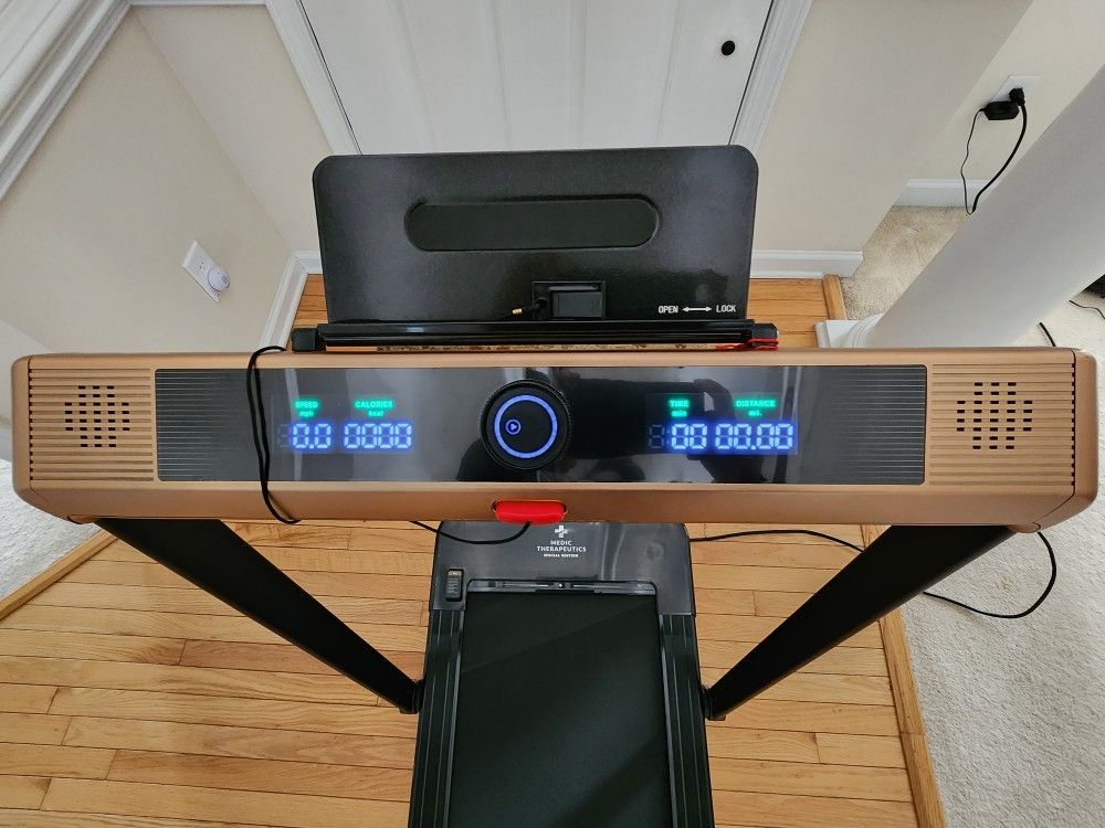 Elite Folding Treadmill w/ Bluetooth