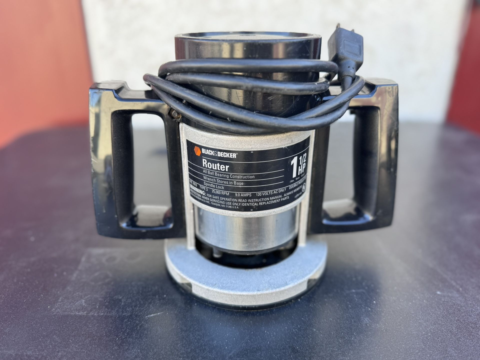 Black & Decker 1.5HP Router (Corded Electric)
