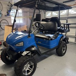 2022 Vivid Golf Cart W/new Batteries
