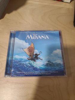 Moana soundtrack cd