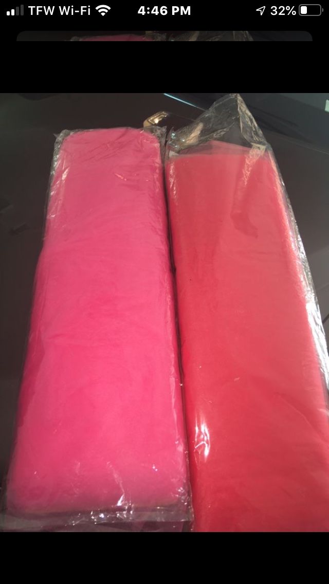 Over 100 Yards of Tulle for $20 for both