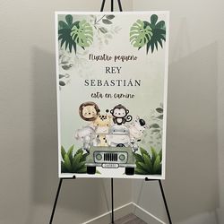 Custom Designed Easel Signs  Personalized for Any Occasion