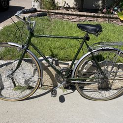 Vintage Schwinn Varsity 3 Speed Comfort Bicycle Green Original