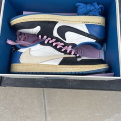 Jordan 1 Travis Scott Fragment