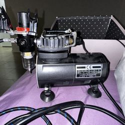 AS-18-2 model mini airbrush compressor for painting
