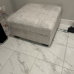 Storage Ottoman And Center Table
