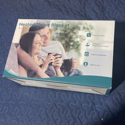 Heated Throw Blanket Warm And Cozy