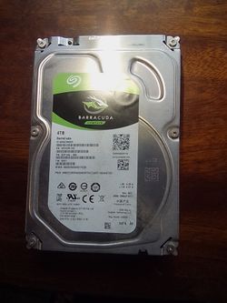 Seagate BarraCuda 4TB 3.5" SATA Hard Drive