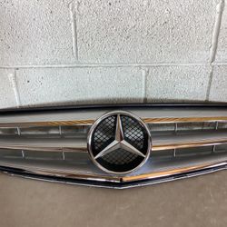 2008-14 Mercedes Benz C Class Silver Grille EXCELLENT BRAND NEW 😍 ORIGINAL