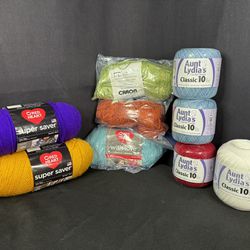 Yarn Set Of 9 NEW pieces 