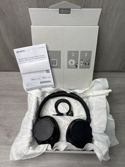 Sony WH-CH720N Wireless Noise Canceling Headphones Bluetooth Black (A1D029904)