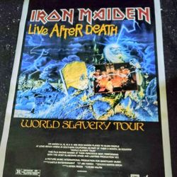 Iron Maiden "Live After Death" Movie Poster