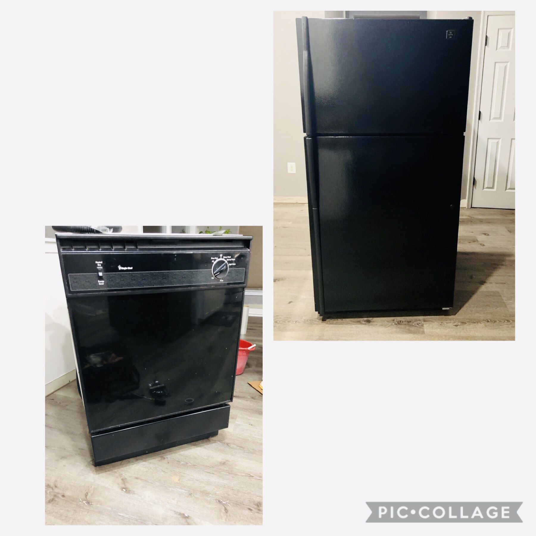 Refrigerator and Dishwasher COMBO