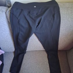 Lululemon Black Athletic Leggings