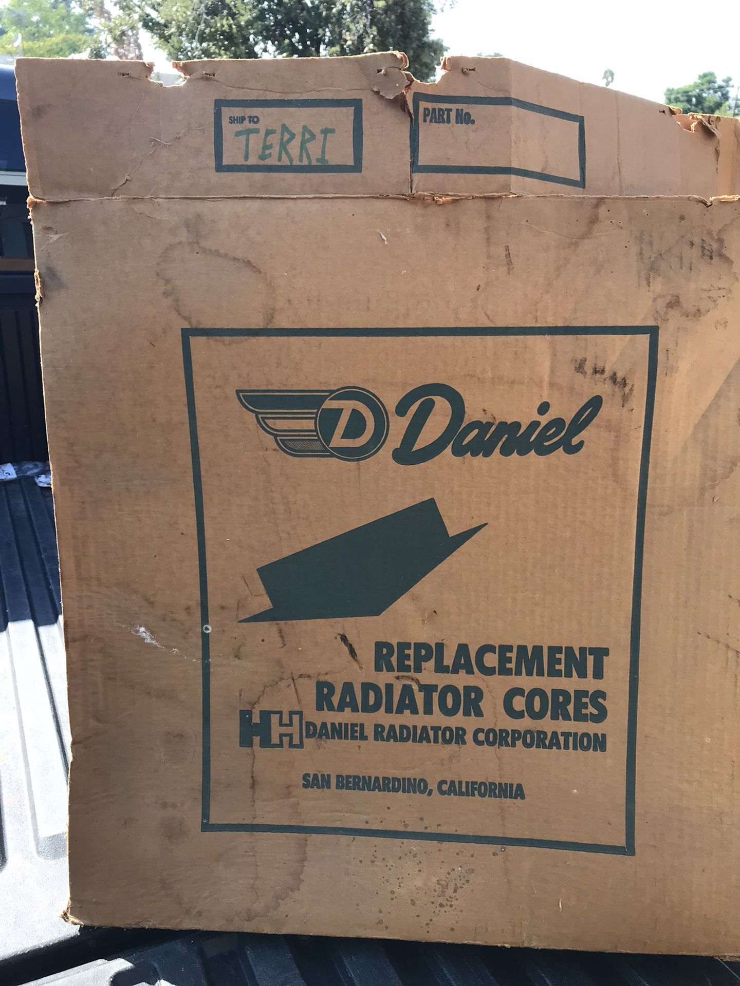 Daniel Replacement Radiator Core