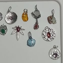 gemstone pendants wholesale lot
