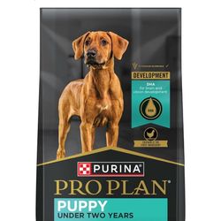 Purina Pro Plan Large Breed Puppy Food – Chicken & Rice – 47lb (Opened)