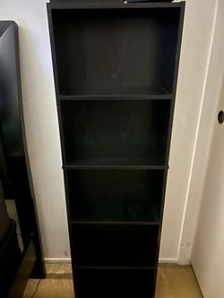 Five tier bookcase