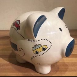 mud pie ceramic piggy bank zoom zoom for Nordstrom