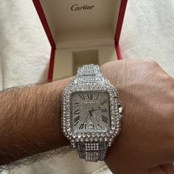 Mossanite watch