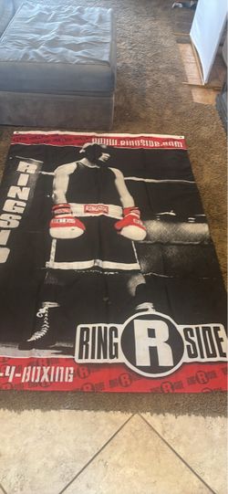 Ringside banner large with hanging grommets