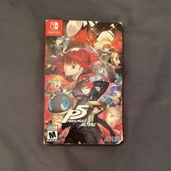 Persona 5 R Steelbook Switch