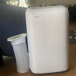 Toshiba 12,000 BTU Portable Air Conditioner AC – 3-in-1 Cooling/Dehumidifier