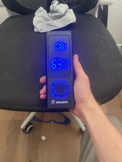Portable bike pump and portable charger