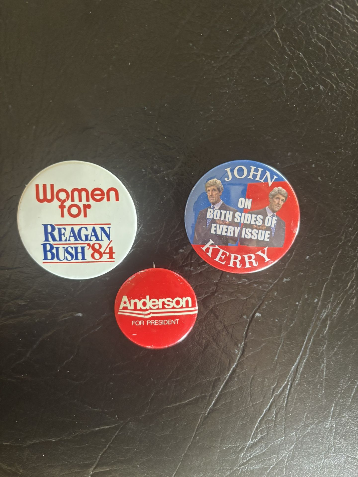 Presidential Political Bozo Buttons