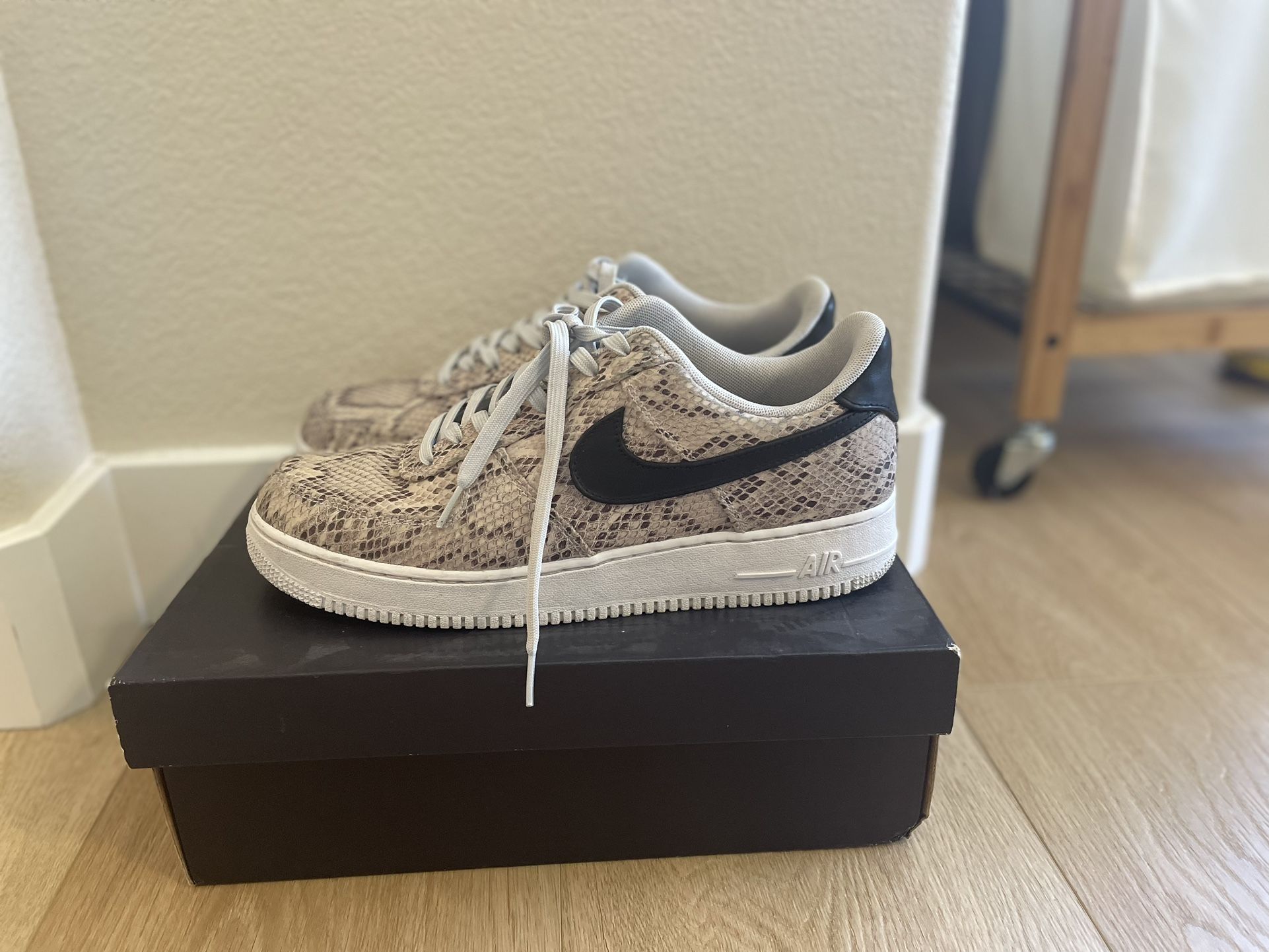 Nike Air Force 1 07 PRM Snake Skin sz 11 