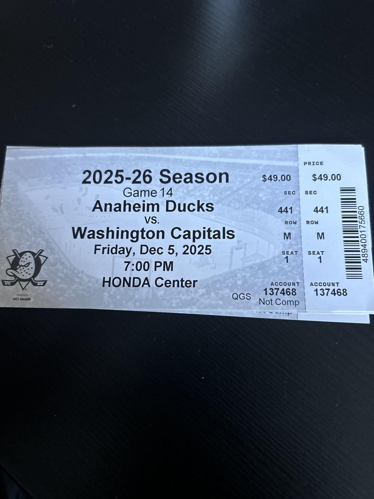 Anaheim Ducks Tickets