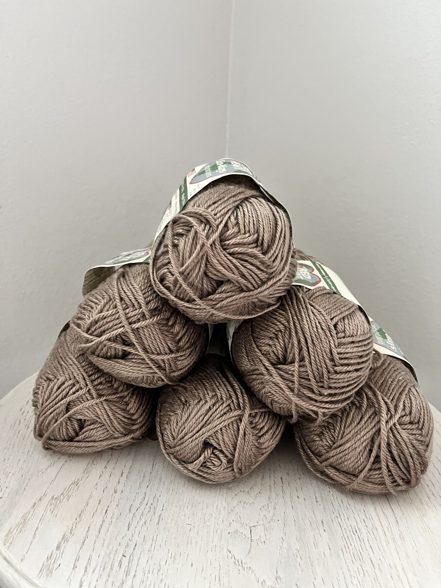 6 Balls Red Heart Eco Ways Yarn