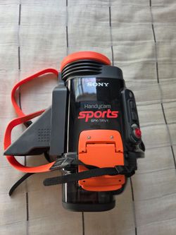 Vintage Sony Sports Handycam Waterproof Case SPK-TRV1 Rare
