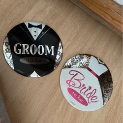 Bride And Groom Pin