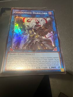 YuGiOh condemned darklord MZMU-EN107