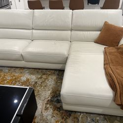 Leather Sectional Sofa 