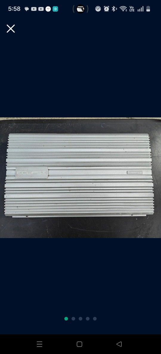 Eclipse Old School Powerful Car Amp