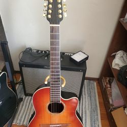12 string OVATION +CASE