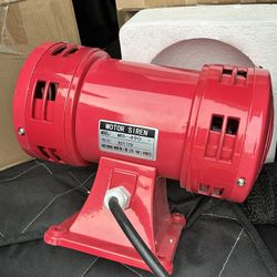Electric Motor Driven Alarm/Siren