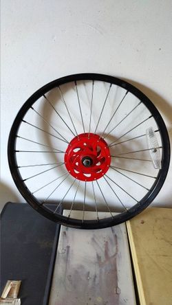 Bicycle 16-Inch, Black Finish Front Wheel