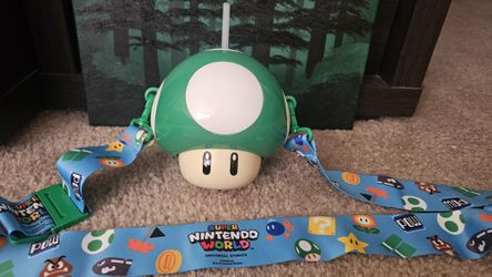 Super Mario 1 Up Mushroom Sipper