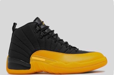 Air Jordan 12 Retro Black University Gold