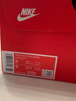 Nike ReactX Rejuven8 Sneakers Size 8