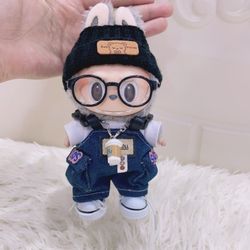 6 pcs Clothes Set For 17cm Doll Labubu