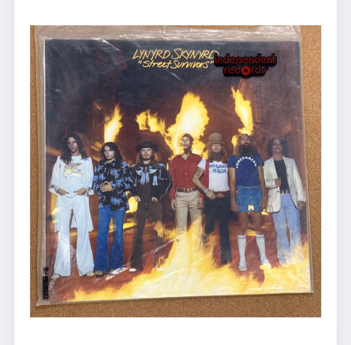 Lynryd Skynyrd Street Survivors Vinyl Original Vintage Record Album 1970’s Rare