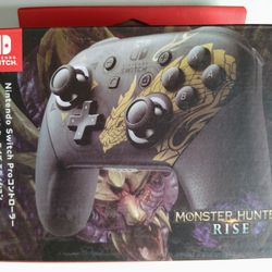 Nintendo switch pro controller Monster hunter rise
